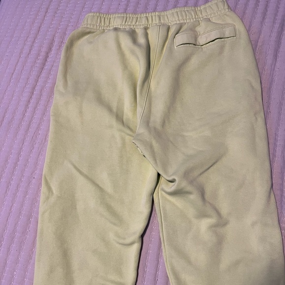 Neon Yellow Nike Sweatpants - Picture 2 of 3